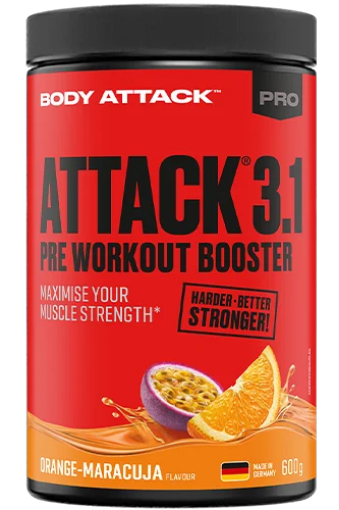 Immagine di ATTACK 3.1 600G - ARANCIA-MARACUJA BODY ATTACK