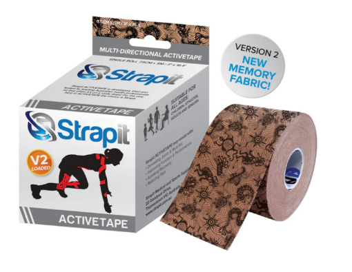 Immagine di ACTIVETAPE 7,5CM x 5M - BEIGE/NERO