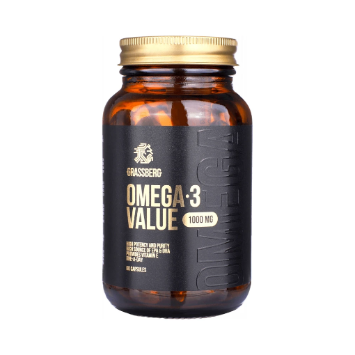 Immagine di Grassberg Omega 3 Value 1000mg 60caps - Naskor