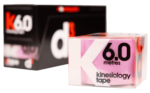 Immagine di K6.0 Nastro Kinesiologico Rosa Candy 5cm x 6m - d3Tape