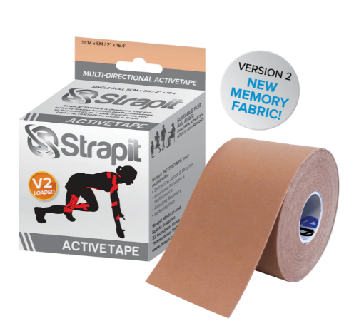 Immagine di ACTIVETAPE 5CM x 5M – BEIGE A RIGHE