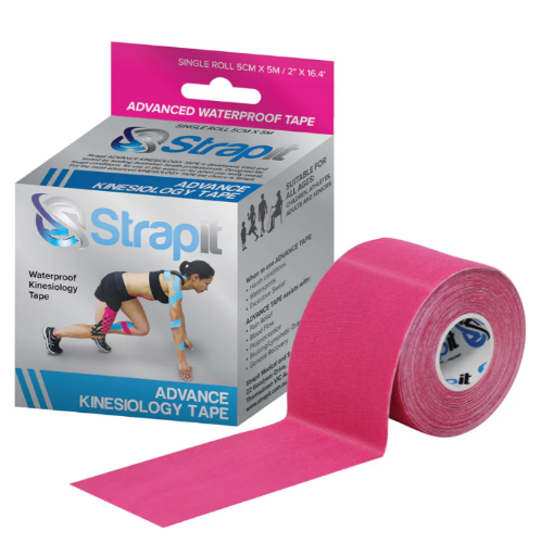 Immagine di Nastro kinesiologico Advance 5cm x 5m Rosa – Strapit