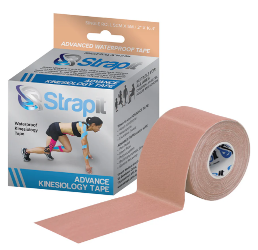 Immagine di Nastro kinesiologico Advance 5cm x 5m Beige – Strapit