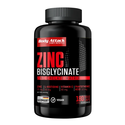 Immagine di Zinc Bisglycinate  (180 Capsule) Body Attack