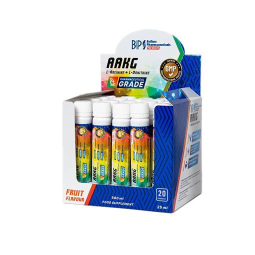 Immagine di AAKG (L-arginine + L-Ornithine) Shot 20×25ml