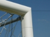 Immagine di Poarta Fotbal Fixa Aluminiu Profesionala - 7.32x2.44 m