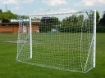 Immagine di Poarta Futsal Aluminiu 3x2 m, independenta, cu colturi sudate si suporturi rabatabile pentru plasa