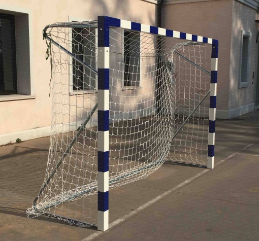 Immagine di Poarta handbal fixa 3x2m, aluminiu 80x80mm, cu socluri