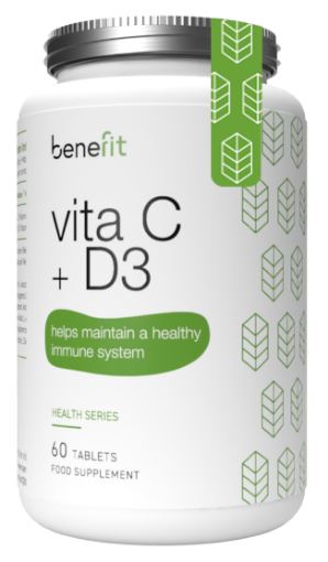 Immagine di Vitamina C + D3 - 60 Tabs Benefit