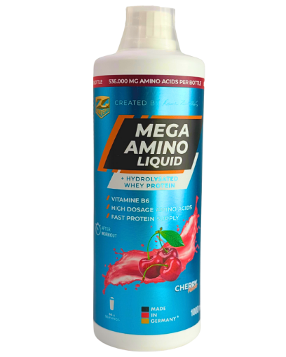 Immagine di MEGA AMINO LIQUIDO - CILIEGIA 1L Z-KONZEPT