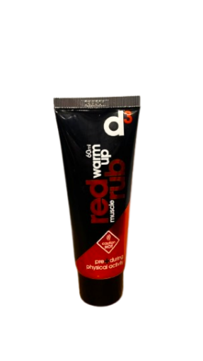 Immagine di Crema riscaldante Red Rub 60ml - D3Tape
