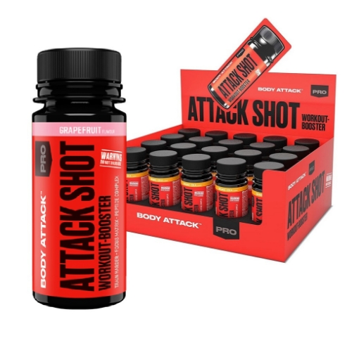 Immagine di ATTACK SHOTS  20 x 60ml - Pompelmo