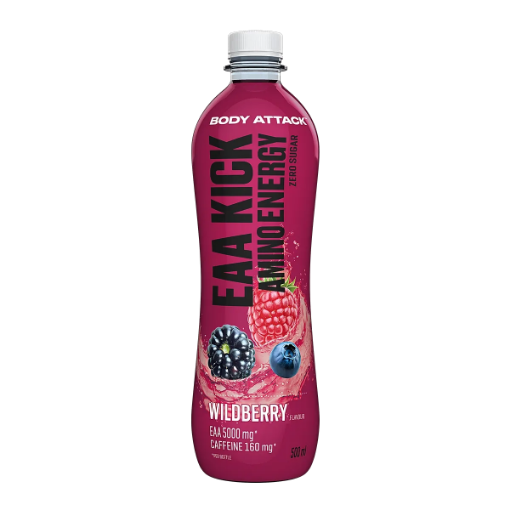 Immagine di EAA Kick Amino Wild Berry - 500ml Body Attack