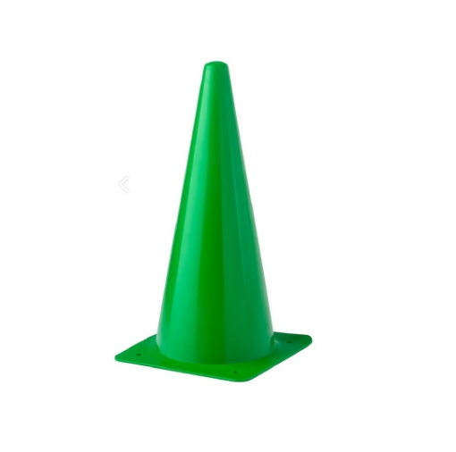 Immagine di Cono di plastica per l'allenamento 38 cm - Verde 