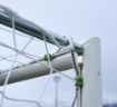 Immagine di Porta da calcio mobile in alluminio 6 × 2 m — Ø80 mm con rete inclusa — VI 6033