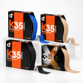 Immagine per la categoria d3Tape K35 / X35 – nastro kinesiologico 5 cm x 35 m