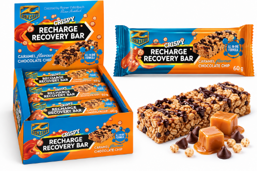 Immagine di Recharge Recovery Bar Z-Konzept – 60 g, Caramel Chocolate Chip